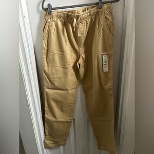 Wonder Nation Kids Boys Beige Khaki Pants XL 14/16 Husky NEW